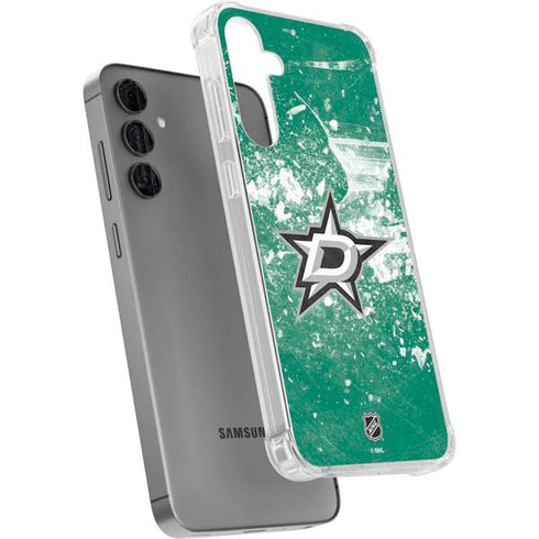 NHL Dallas Stars Frozen Galaxy S24 Plus Clear Case